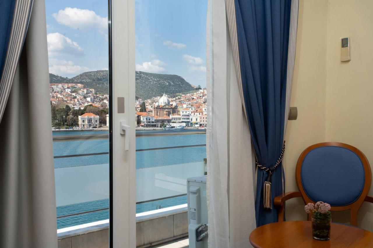 Blue Sea Hotel Митилини Экстерьер фото