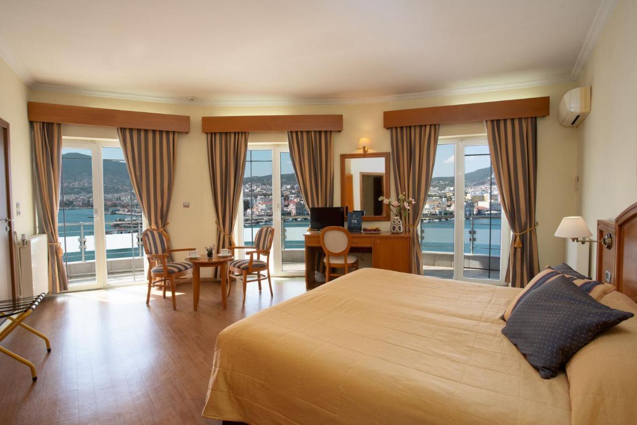 Blue Sea Hotel Митилини Экстерьер фото