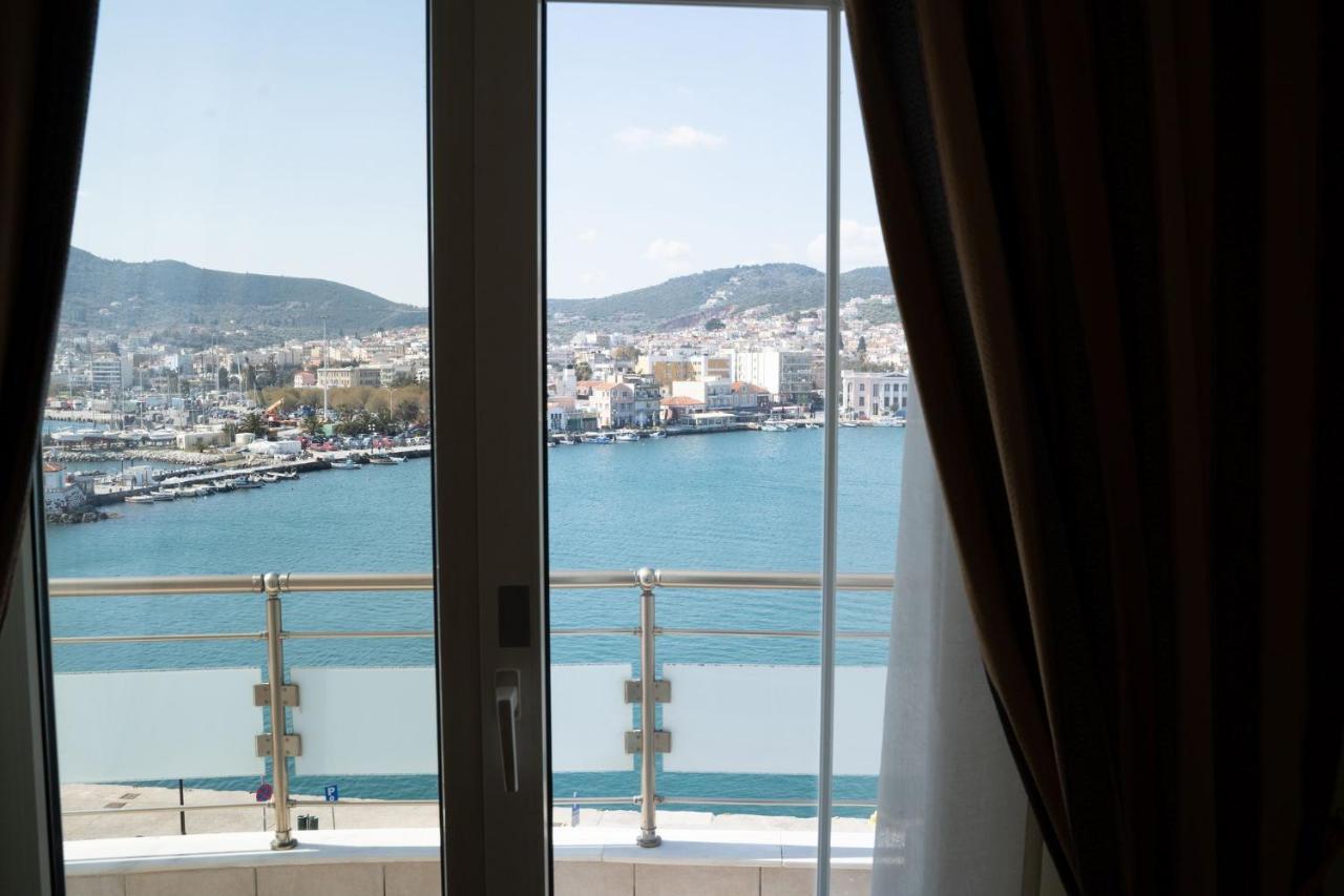 Blue Sea Hotel Митилини Экстерьер фото
